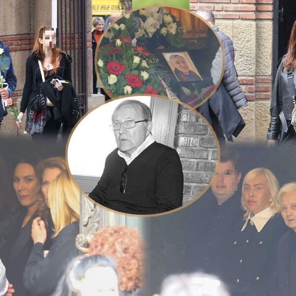 Sahranjen Dragoslav Lazić: Ćerka Anita održala potresan govor, bolne scene na Novom groblju