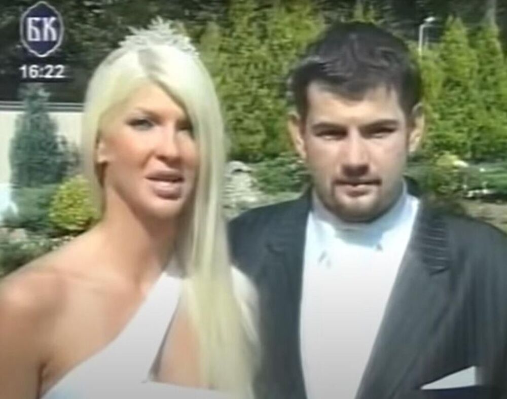 Bojan i Jelena na venčanju