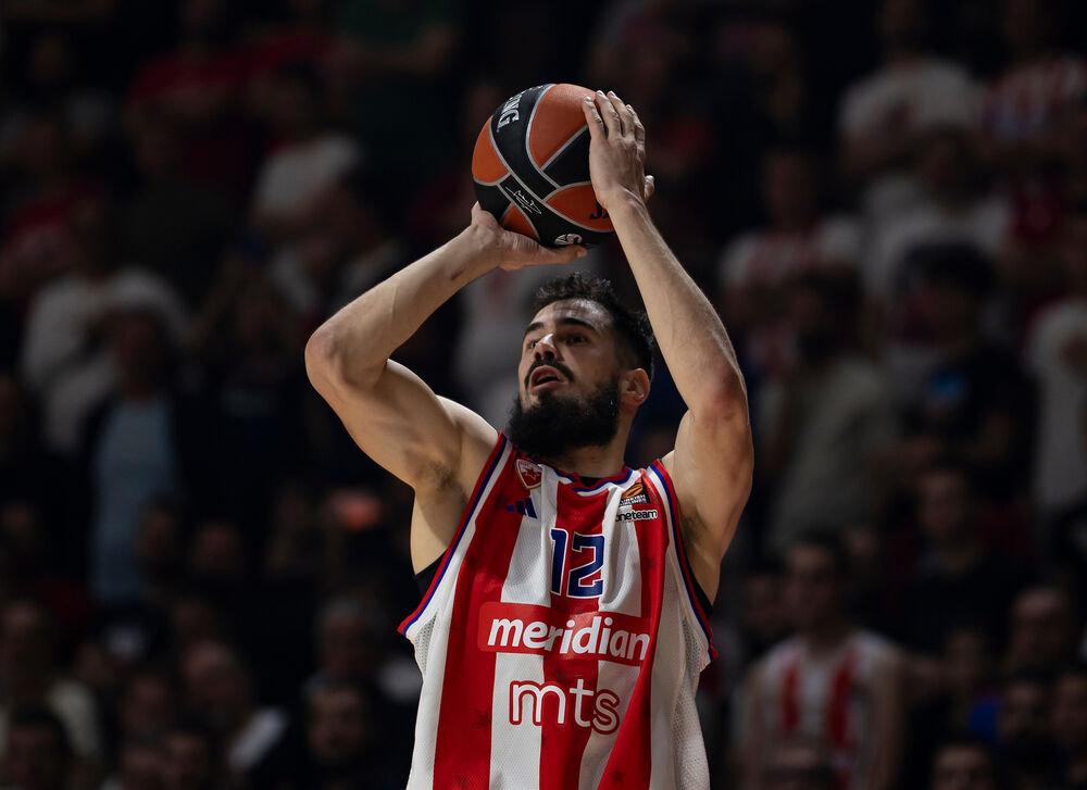 Nikola Kalinić na utakmici Crvene zvezde i berlinske Albe