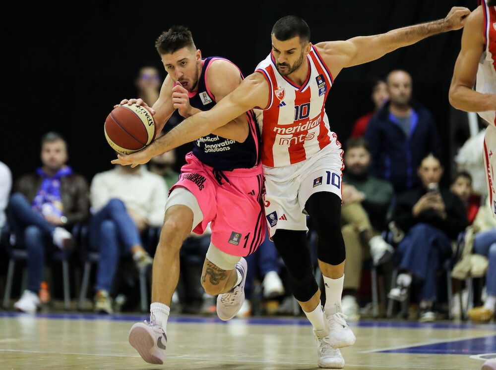 Lazić na meču protiv Mege