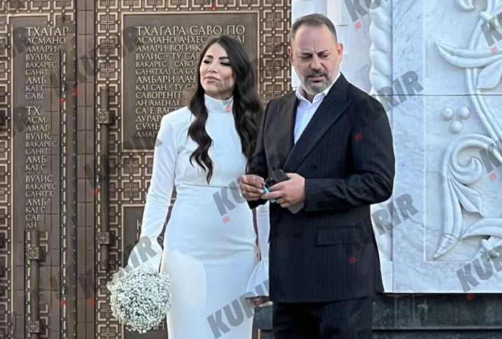 Branko i Milica na venčanju