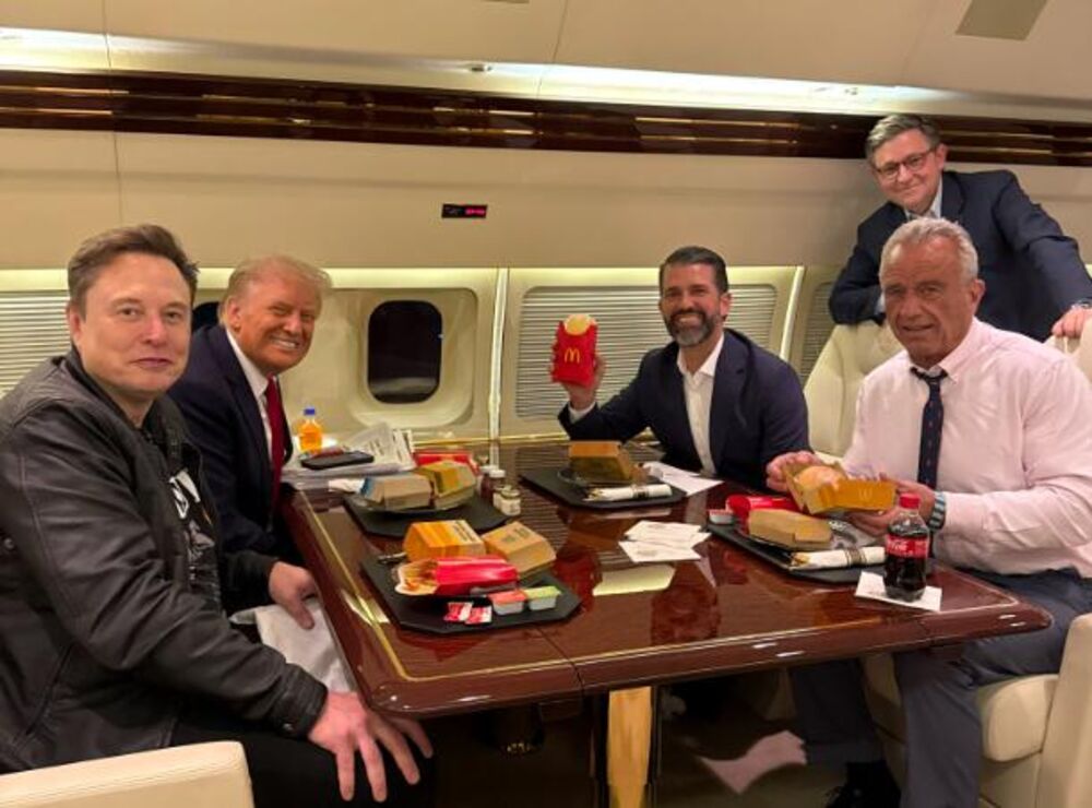 Ilon Mask, Donald Tramp, Robert Kenedi Mlađi, Donald Tramp Mlađi