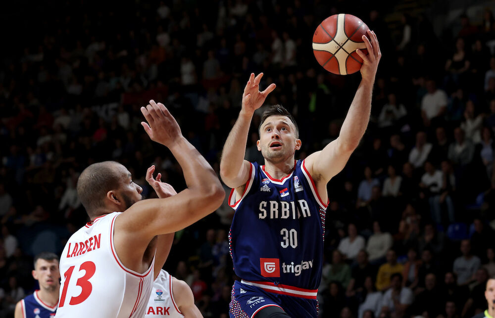 Avramović u dresu Srbije