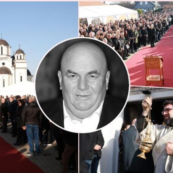 Sahrana Dragana Markovića Palme! U Končarevo pristižu njegovi prijatelji, saradnici, rodbina... (FOTO/VIDEO)