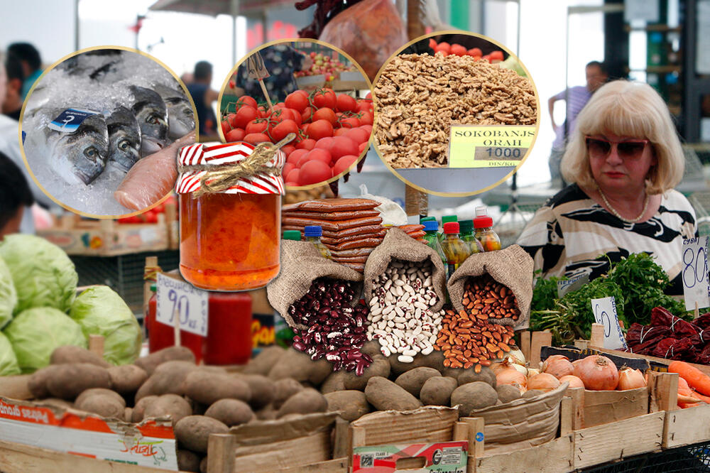 Kakve su cene mesa, voća i povrća na pijacama? Sir značajno poskupeo, jedna vrsta mesa otišla iznad 1.000 dinara