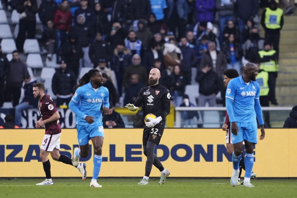 Vanja Milinković-Savić na utakmici Torina i Napolija