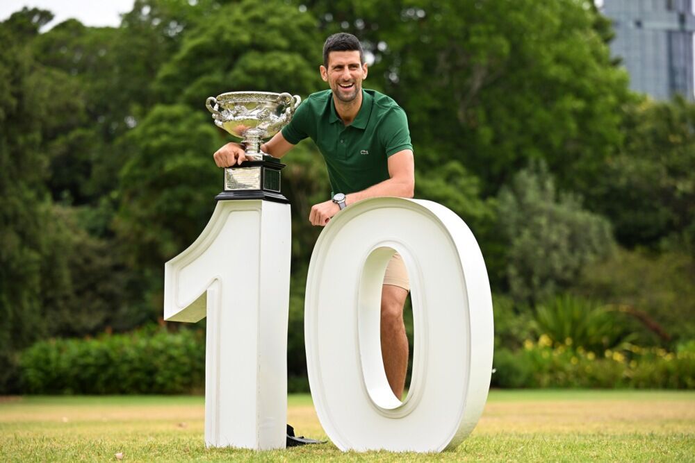 Novak Đoković sa 10. trofejem Australijan opena 2024. godine