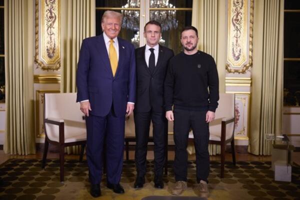 Tramp sa evropskim liderima, tražiće mu da OVO uradi HITNO: Zelenski stigao u Pariz, danas pada ključna odluka!