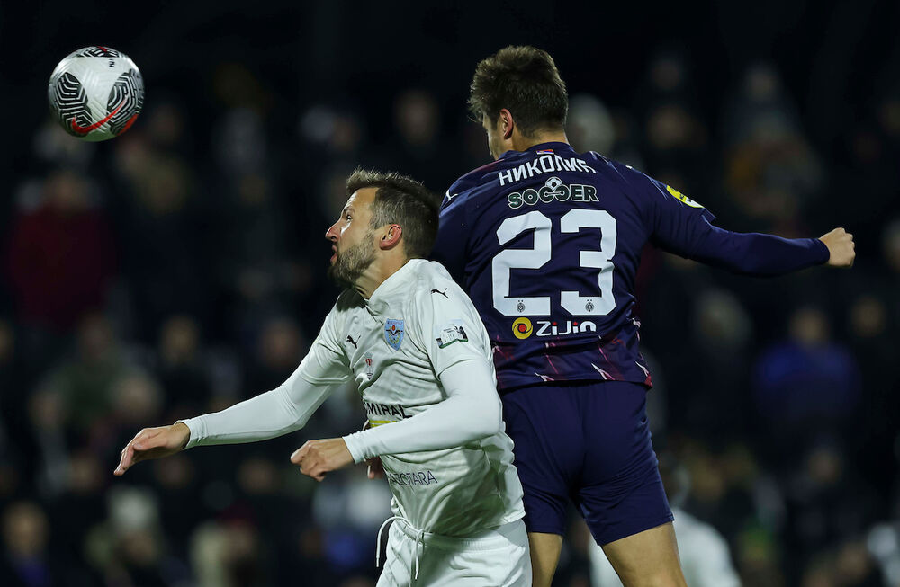 Detalj sa meča između Železničara i Partizana u Pančevu