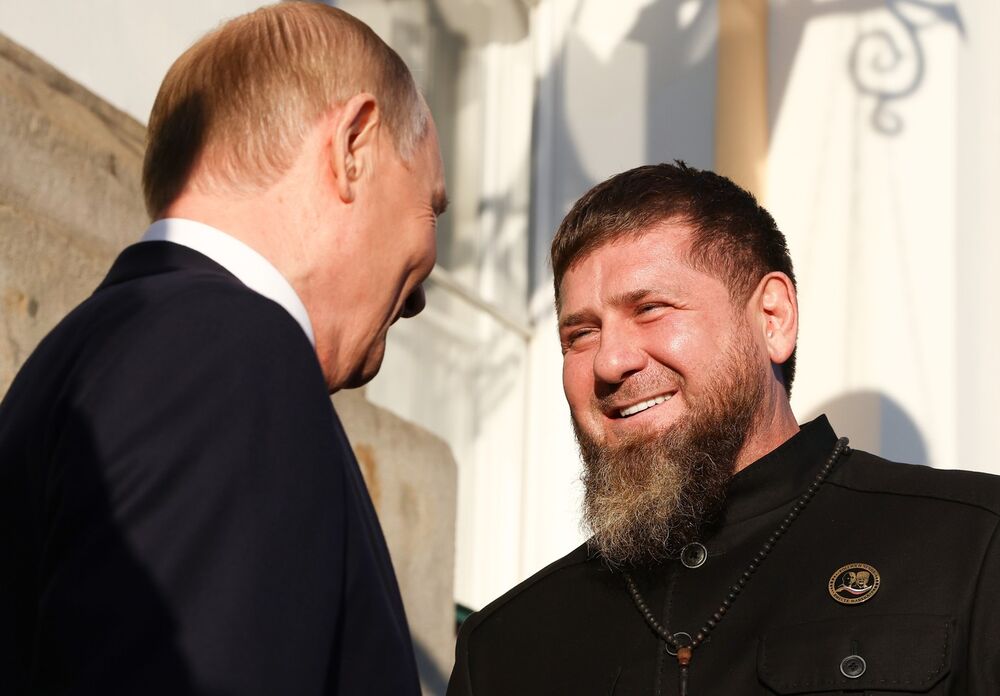 Kadirov i Putin