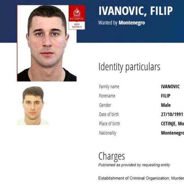 Raspisana crvena Interpolova poternica za Filipom Ivanovićem!