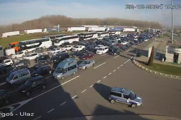 Evo koliko se čeka na granicama! Oglasio se AMSS, ovde ćete biti zaglavljeni čak 360 minuta