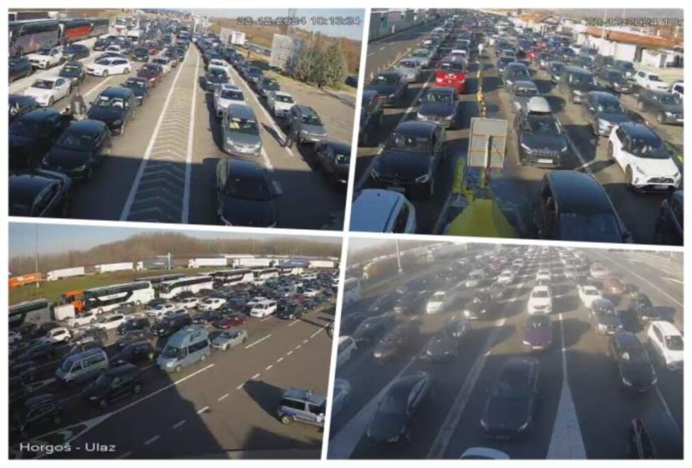 Na srbskih mejnih prehodih do ene ure čakanja, AMSS svetuje vožnjo v zgodnjih jutranjih ali poznih popoldanskih urah
