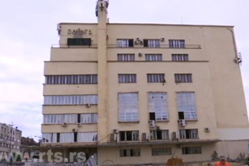 Počelo rušenje zgrade Pošte u Savskoj ulici! Evo šta niče umesto nje
