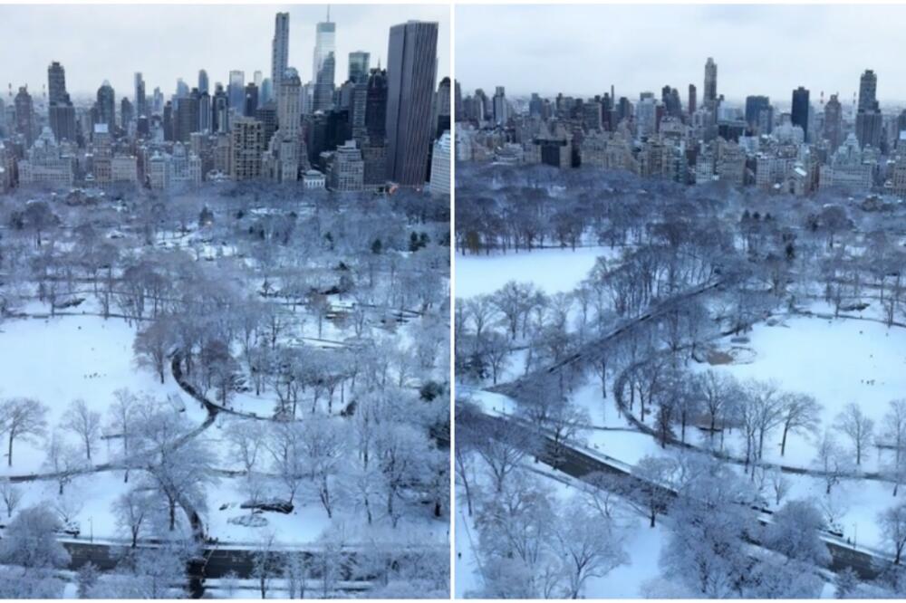 Božićno čudo?! Ovo se nije dogodilo punih 15 godina, pogledajte nestvarne prizore iz Njujorka! (VIDEO)