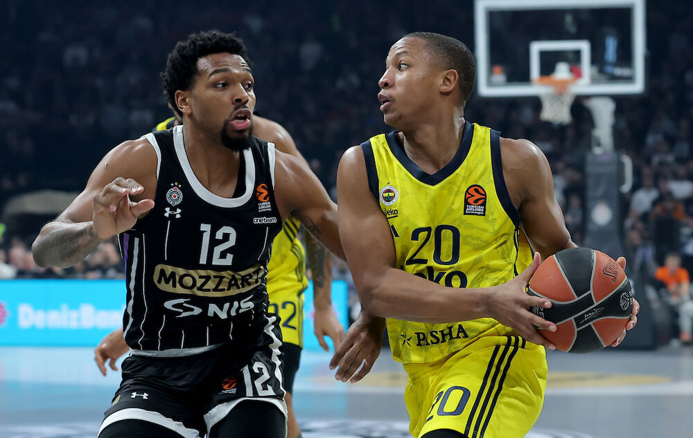 Detalj sa utakmice Partizana i Fenerbahčea