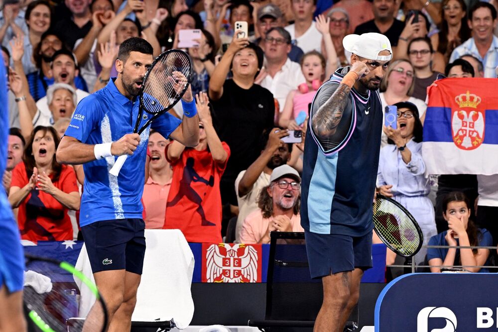 Novak Đoković i Nik Kijors