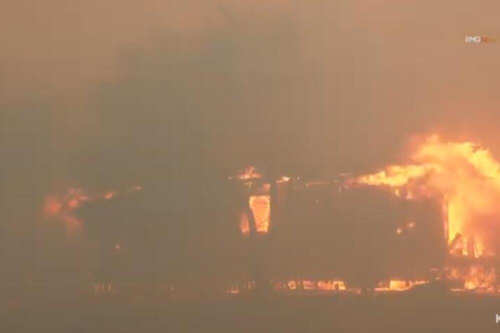 Stravičan požar u Los Anđelesu! Vatra guta kuće, skoro 200.000 bez struje, strašni snimci (VIDEO)