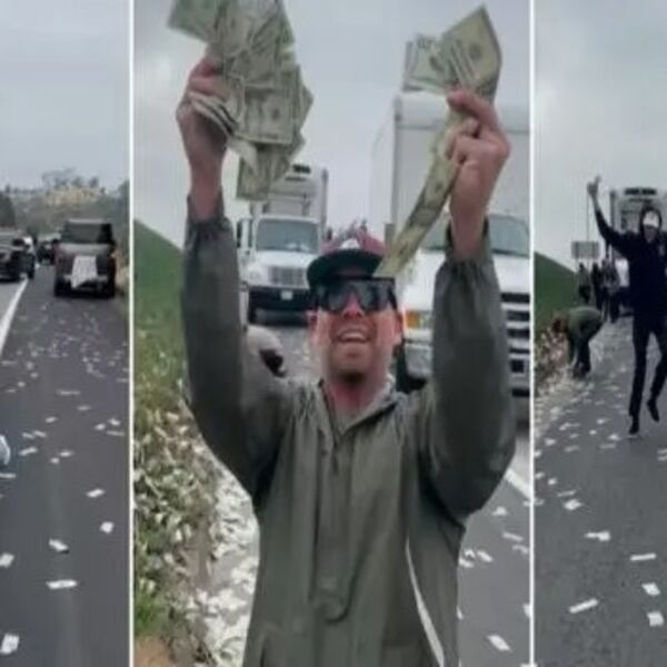 Na auto-putu dogodila se nesreća, a novac je počeo da leti na sve strane: Ljudi u šoku prvo gledali, a onda su...