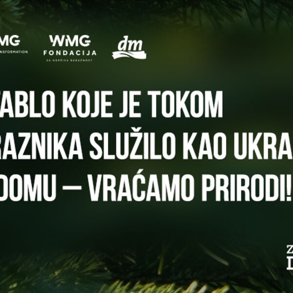 SPASI SVOJU JELKU: Jelke kupljene za praznike nastavljaju svoj život u prirodi