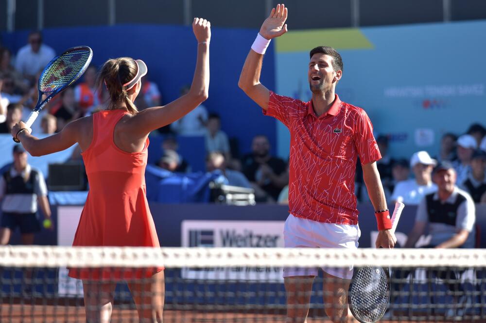 Novak Đoković i Olga Danilović igraju zajedno na US Openu!