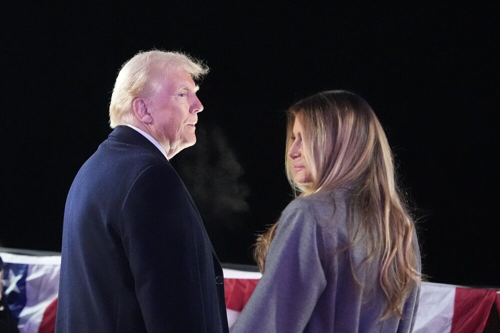 Melanija i Donald Tramp 
