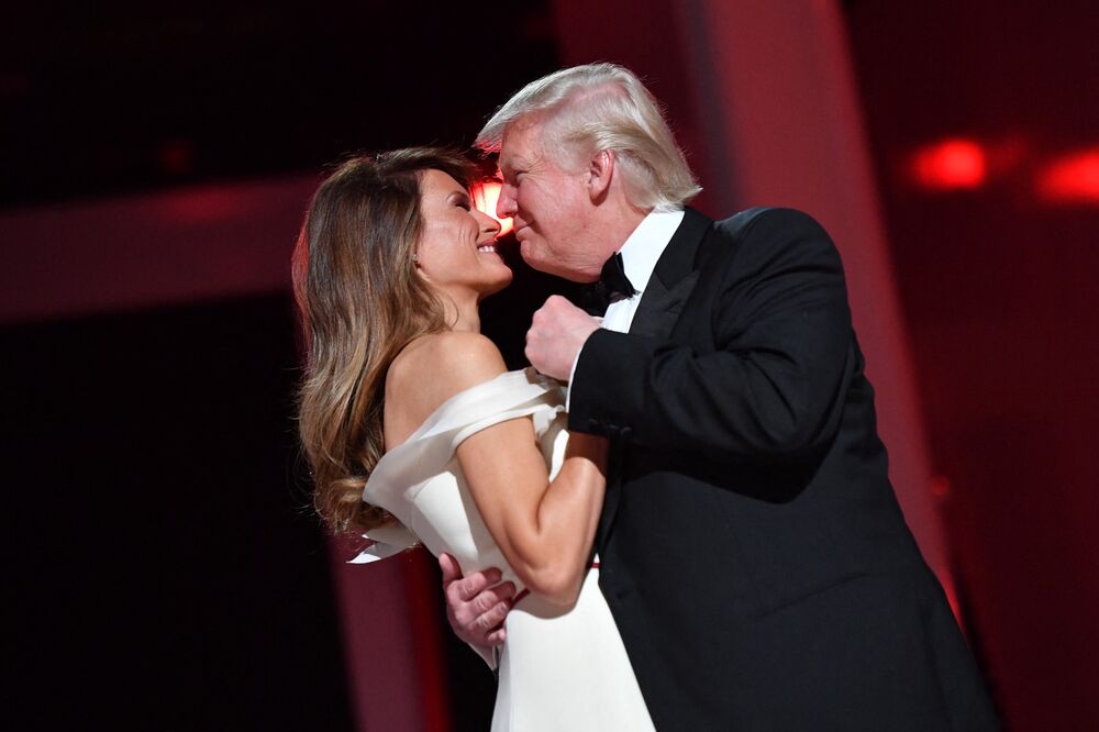 Melanija i Donald Tramp 