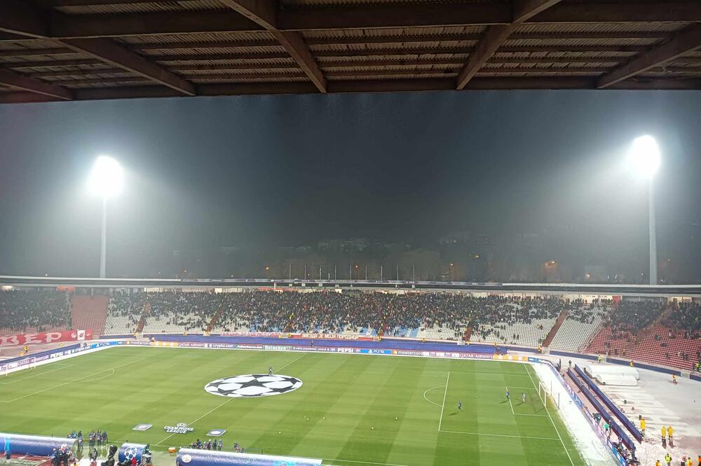 Srpski šampion ovo nije zaslužio! Delije, da li vam je hladno ili vas mrzi da gledate Ligu šampiona usred Beograda?