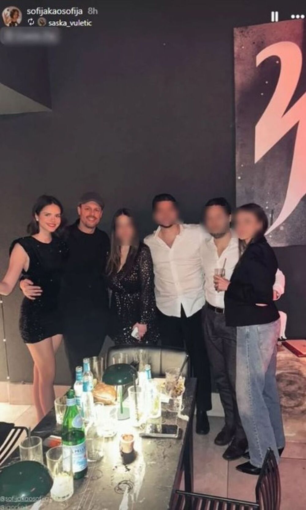 Sofija i Igor Kojić sa prijateljima