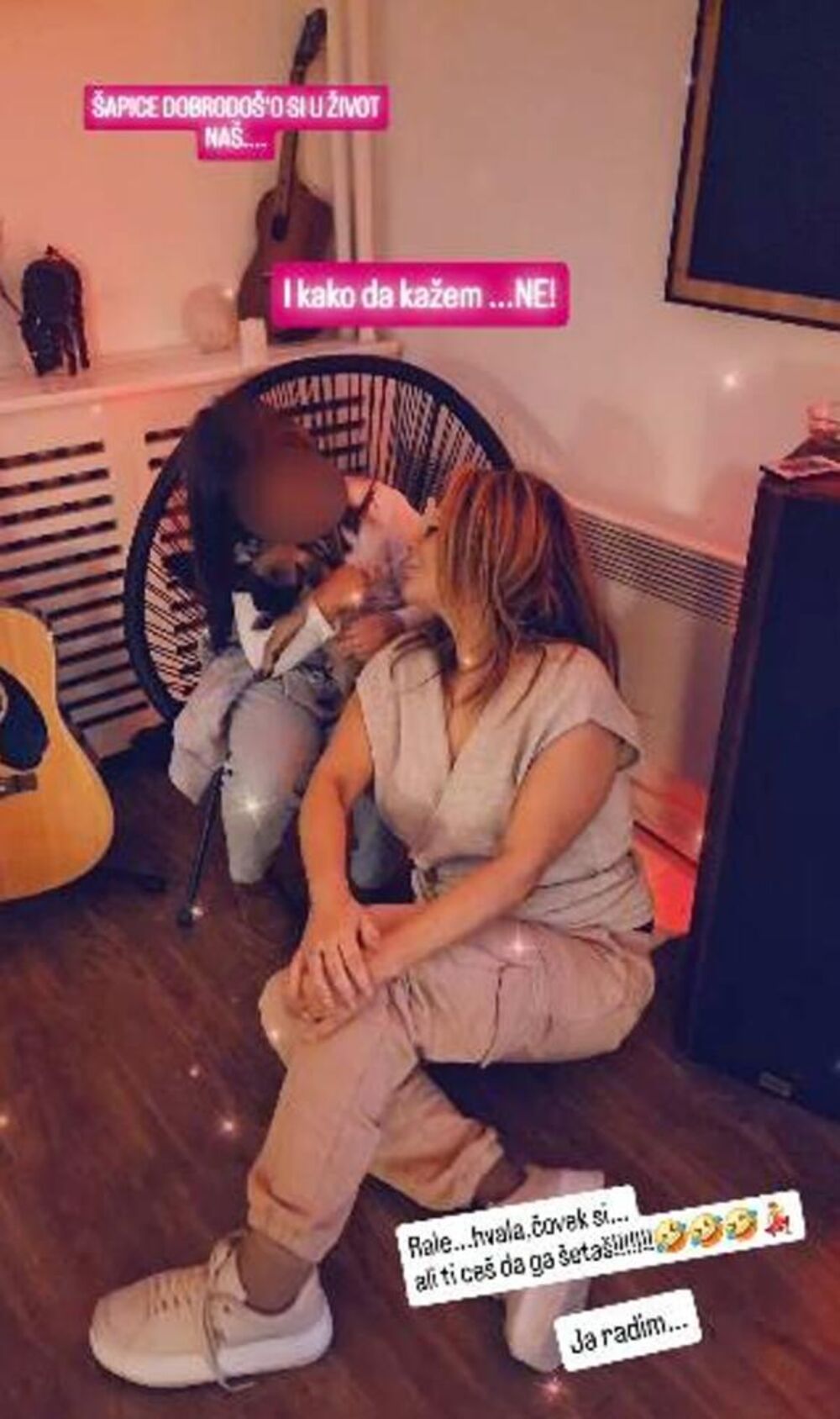 Ana i Tara sa štenetom