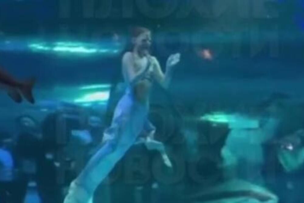 Maša zabavljala goste u kostimu sirene, a onda... Usledio je munjevit napad - kamera zabeležila prizor iz horora!