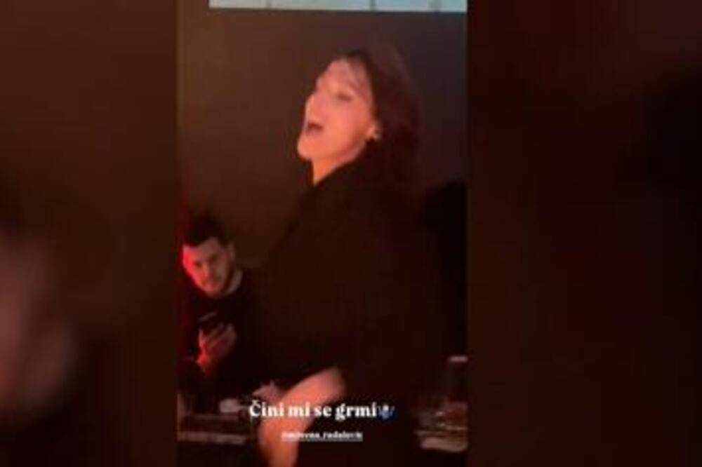 Uvija se, ne staje, jedan deo joj skroz go: Šta to radi Milena Radulović? Osvanuo šok snimak iz noći