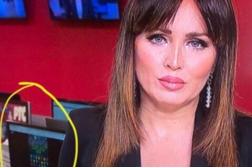 Šokčina na RTS-u! Usred Dnevnika prikazano ovo, voditeljka nije bila ni svesna šta je iza nje
