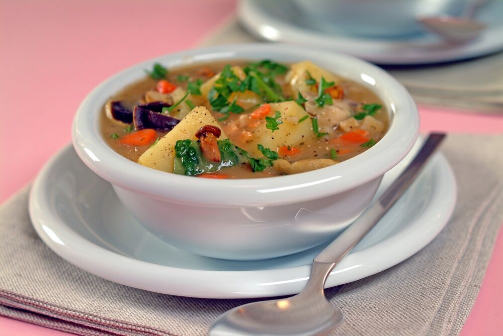 Paprikaš, Čorba, Krem čorba, Krompir