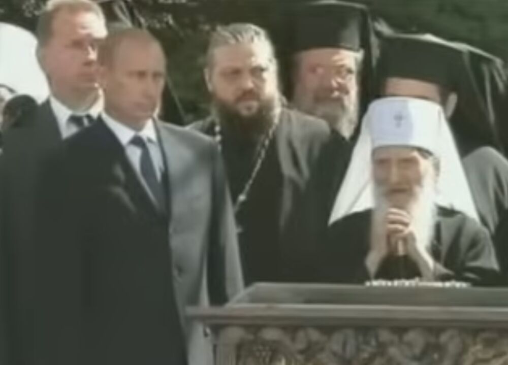 Patrijarh Pavle, Vladimir Putin