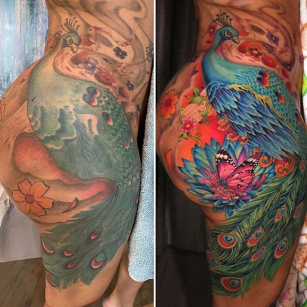 U pitanju je ogromna i komplikovana tetovaža