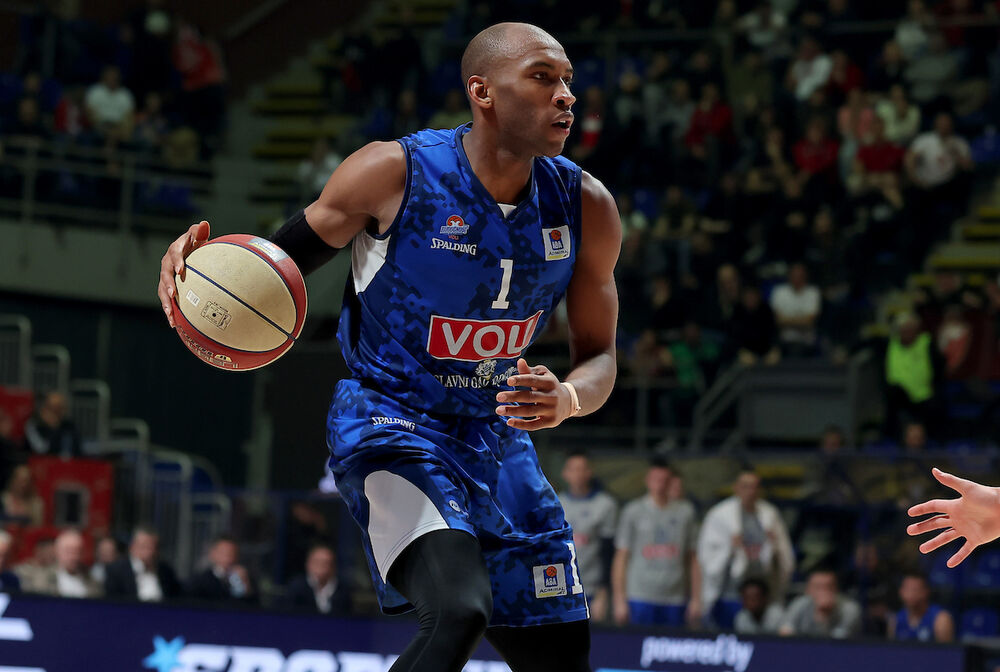 Rašid Sulamon na utakmici Crvene zvezde i Budućnosti iz Podgorice