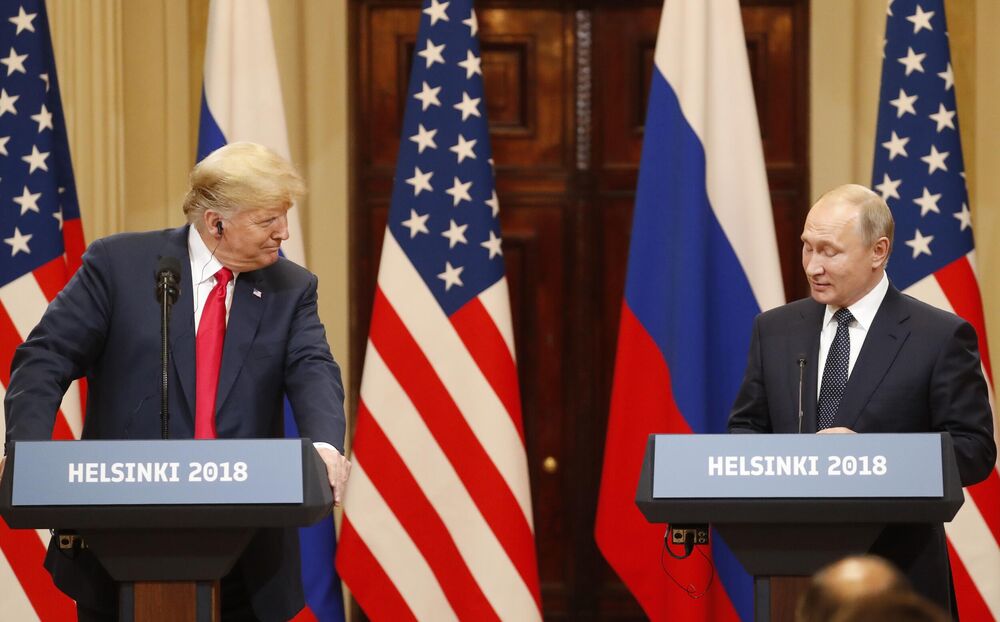 Donald Tramp, Vladimir Putin