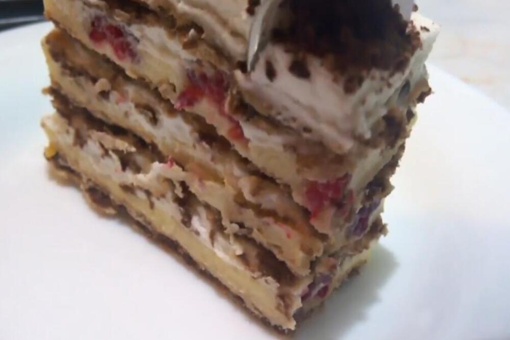 Bez šećera, jaja i pečenja, a krem na sve strane: Kolač turska princeza se pravi jako brzo, a ukus je očaravajuć!