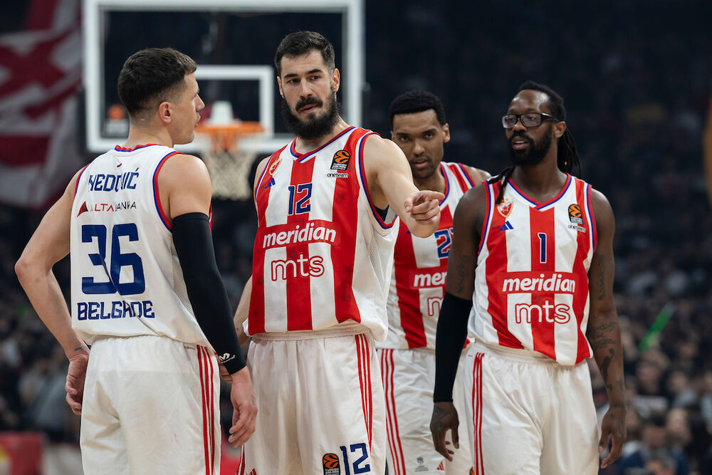 Džon Braun, Nikola Kalinić, Nemanja Nedović, KK Crvena zvezda