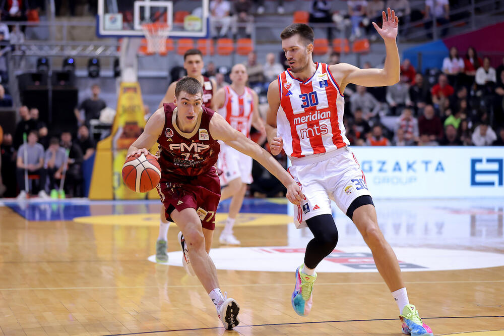 Jeziva povreda na utakmici Crvene zvezde i FMP-a! (Video)