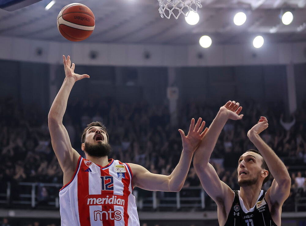 Detalh sa večitog derbija u finalu Kupa Radivoja Koraća 2025. godine u Nišu