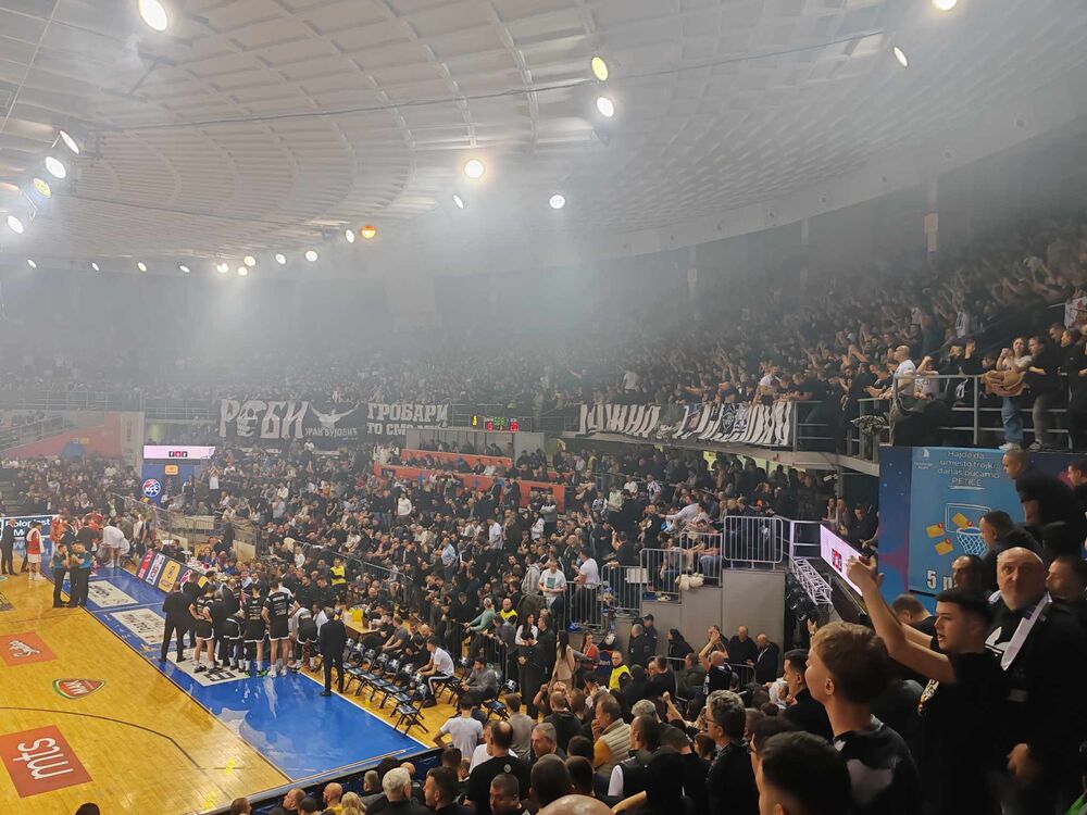 Grobari na finalu Kupa Radivoja Koraća 2025. godine