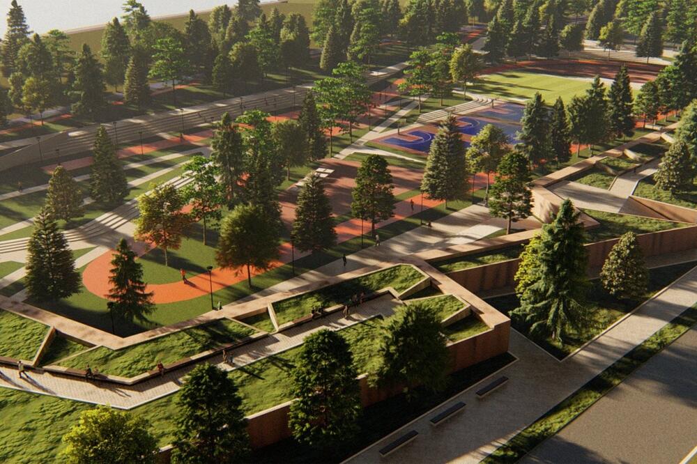 Zeleni pojas u centru grada: Započeta druga faza radova na Linijskom parku