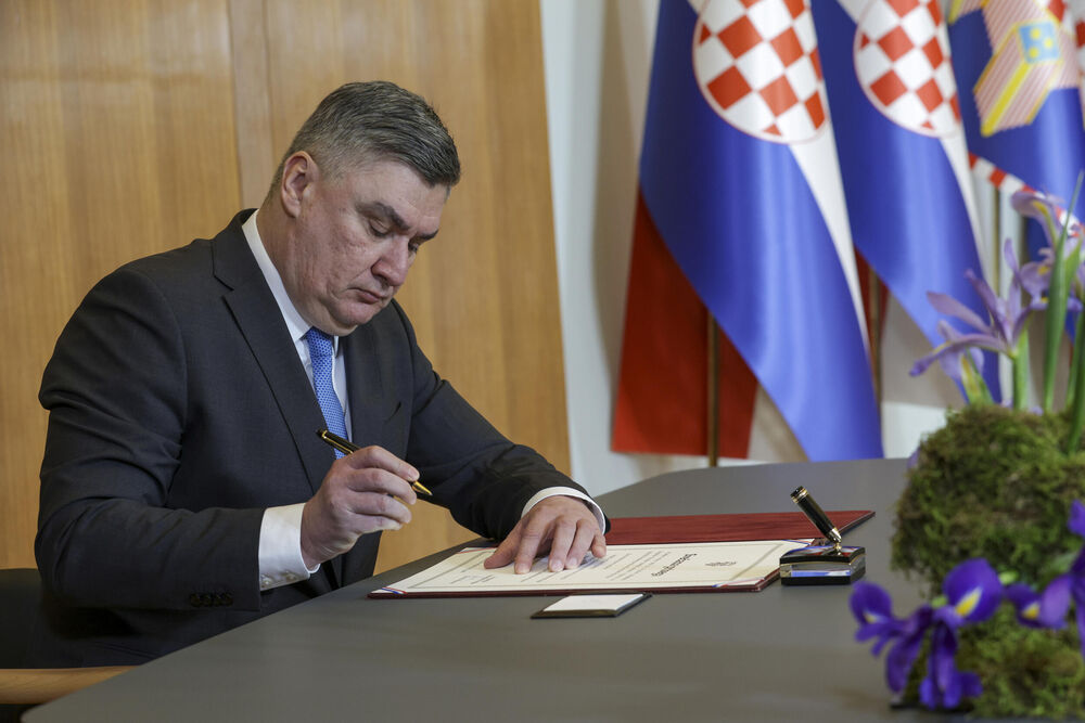 Zoran Milanović, predsednik hrvatske