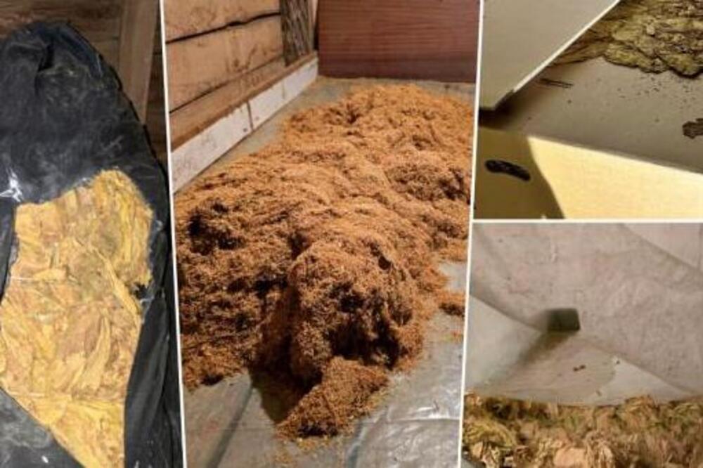 "Pala" kriminalna grupa iz Šapca: Pretresom pronađeno 12 tona duvana, oglasio se i Dačić (FOTO)