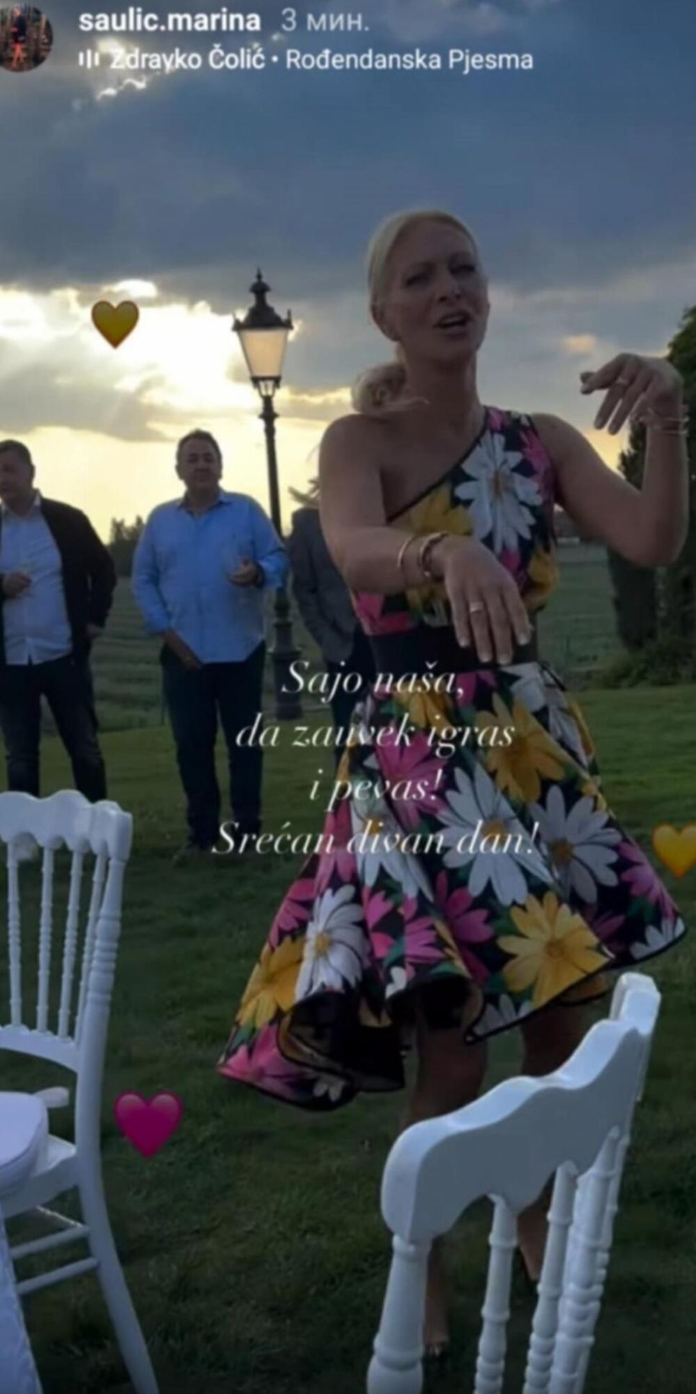 Snaha Marina Šaulić objavila je snimak Sanele u lepršavoj haljini