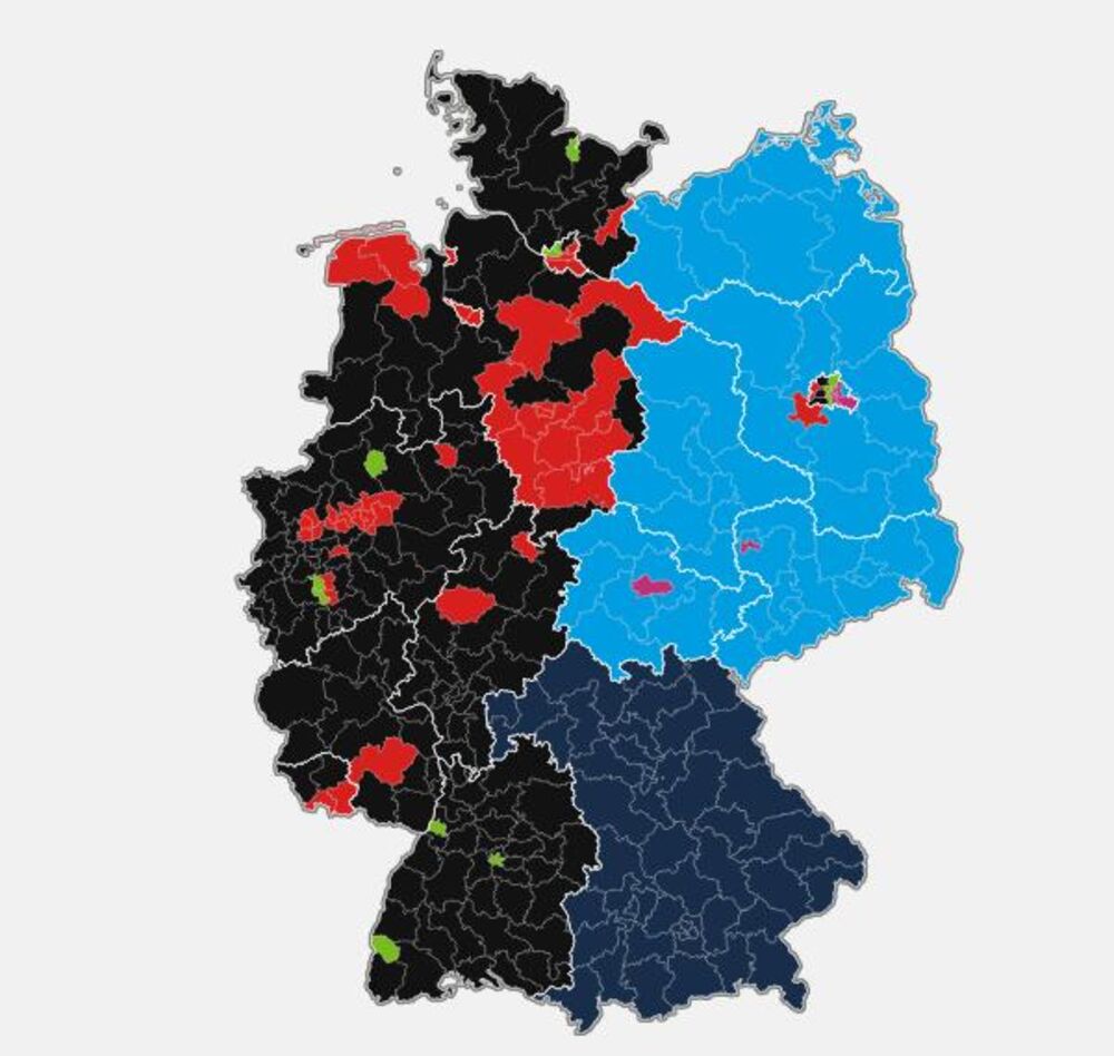 Nemačka nakon pobede Fridriha Merca 