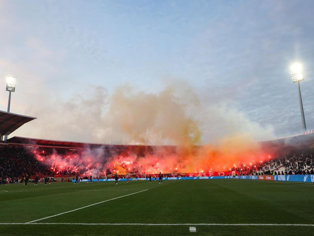 Bakljada Delija na 175. večitom derbiju