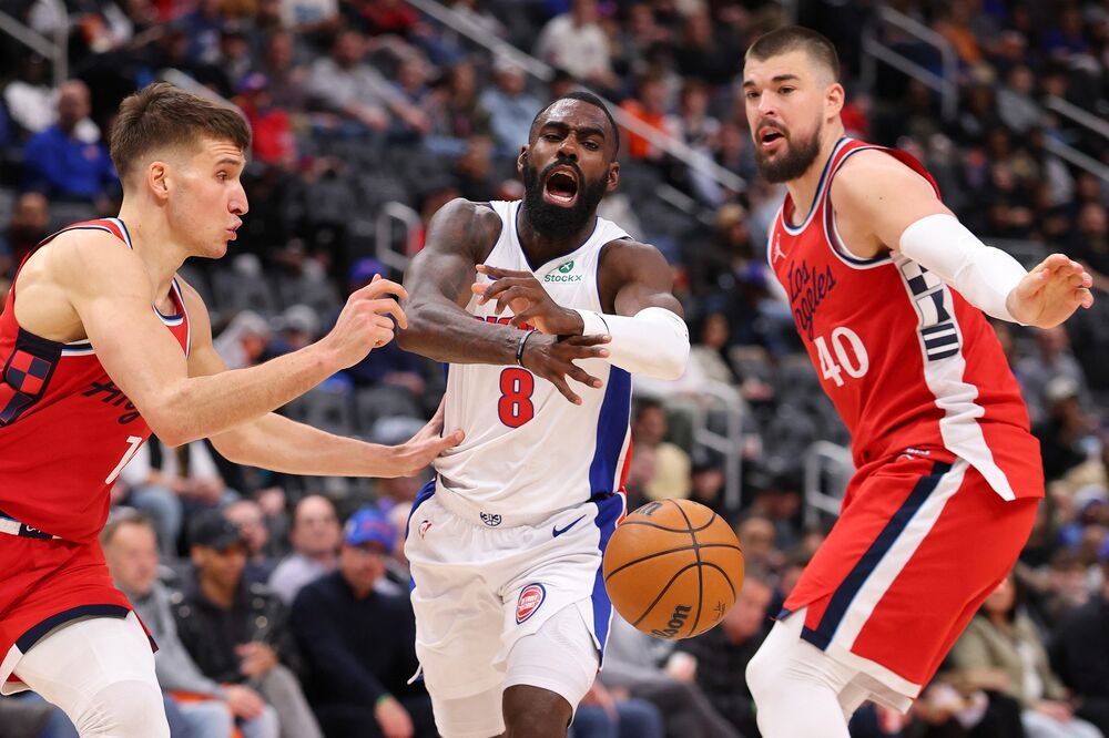 Detalj sa utakmice Detroit Pistonsa i Los Anđeles Klipersa